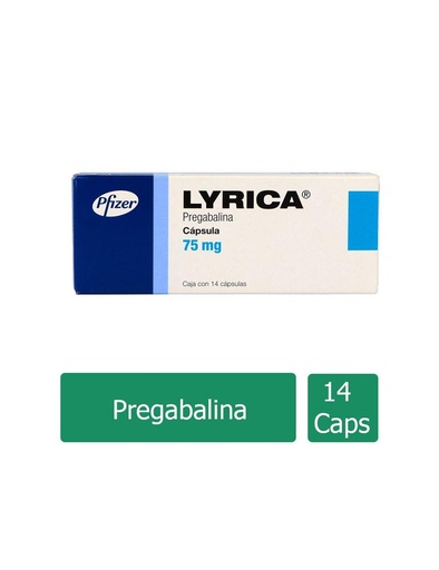 [7501287670304] Lyrica 75 Mg 14 Cápsulas 