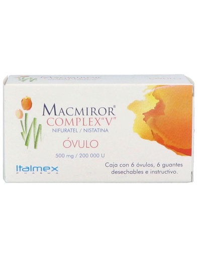 [7501390911561] Macmiror Complex V 6 Óvulos 500 Mg 