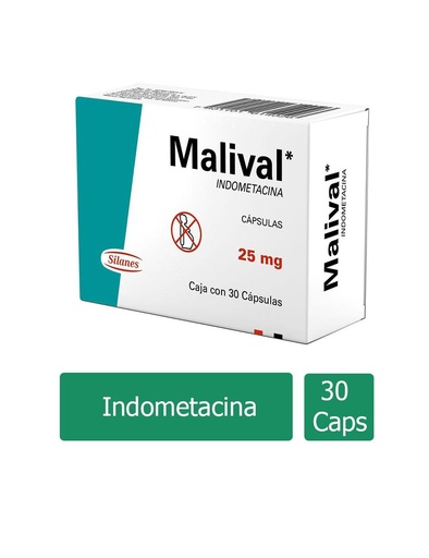 [7501101614026] Malival 25 Mg 30 Cápsulas 