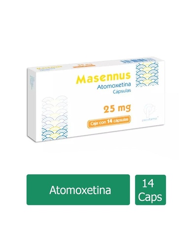 [7501384545338] Masennus 25 Mg 14 Cápsulas 