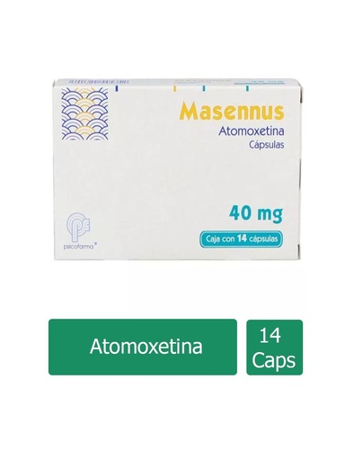 [7501384545352] Masennus 40 Mg 14 Cápsulas 