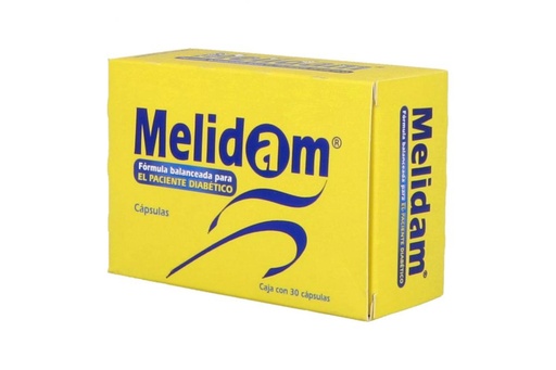 [7503008344204] Melidam 500 Mg Caja Con 30 Cápsulas