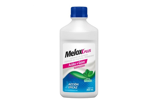 [7501072310378] Melox Plus Menta Suspensión 360 Ml 