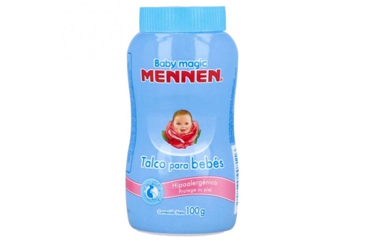 [7501035908116] Mennen Talco Para Bebés Frasco Con 100 G