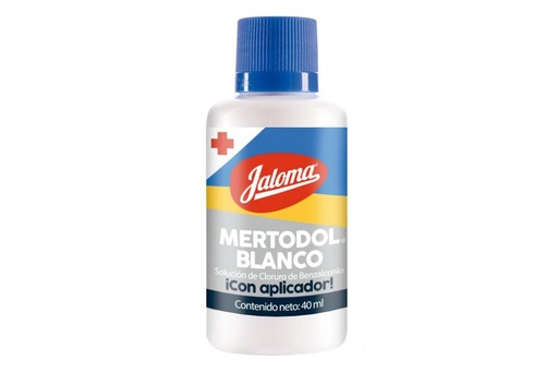 [759684313172] Mertodol Blanco Jaloma Con Aplicador 40 Ml 