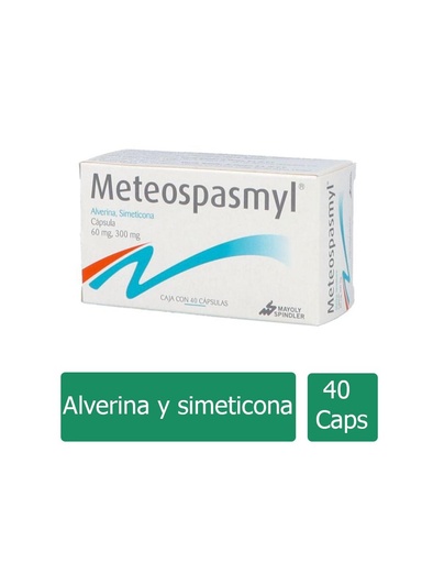 [7501088504365] Meteospasmyl 60/300 Mg 40 Cápsulas 