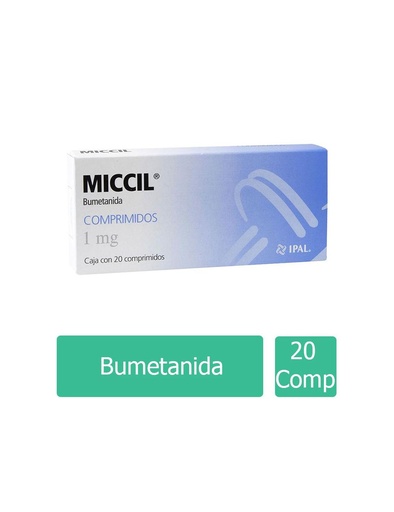 [7501314704552] Miccil 20 Comprimidos 