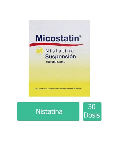 [7501058714220] Micostatin Suspensión En Polvo 30 Dosis 