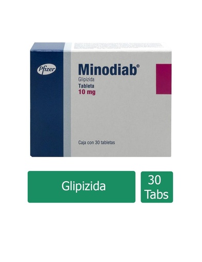[7501142915755] Minodiab 10 Mg 30 Tabletas 