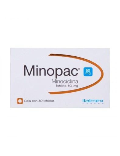 [7501390913114] Minopac 50 Mg 30 Tabletas 