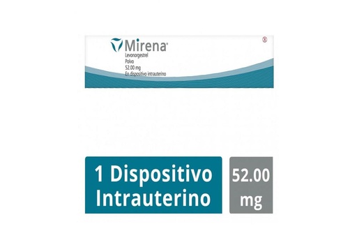 [7501303444513] Mirena 52 Mg Dispositivo Intrauterino 1 Pieza 