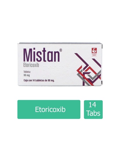 [7501300420718] Mistan 90 Mg 14 Tabletas 