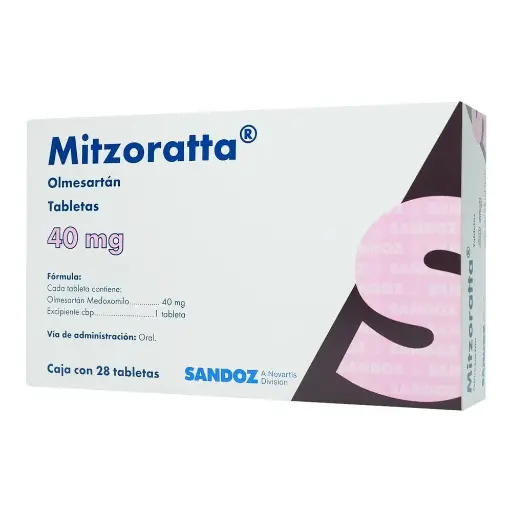 [7502216933897] Mitzoratta 40 Mg 28 Tabletas 