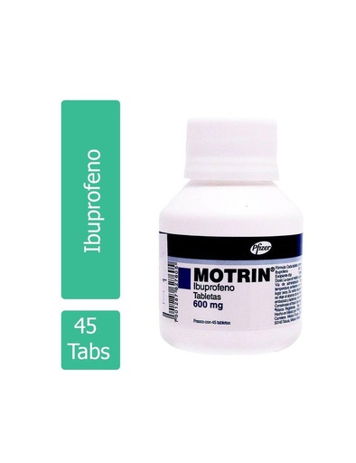 [7501287627605] Motrin 600 Mg 45 Grageas 