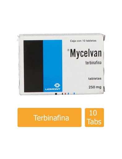 [7501299303344] Mycelvan 250 Mg 10 Tabletas 