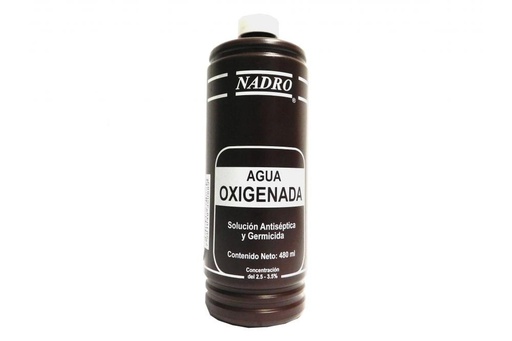 [7501048350889] Agua Oxigenada Nadro 480 Ml 