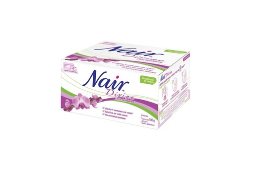 [7501080911727] Depiladora Nair Cera Corporal Divine 100 G 