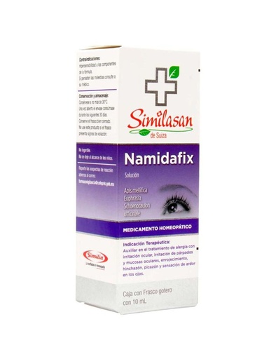 [7611760650164] Similasan Namidafix Solución Gotas 10 Ml 