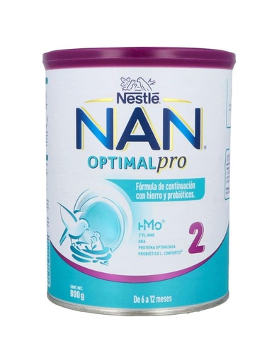[7501058623300] Fórmula Infantil NAN 2 Optipro 6-12 Meses 800 G 