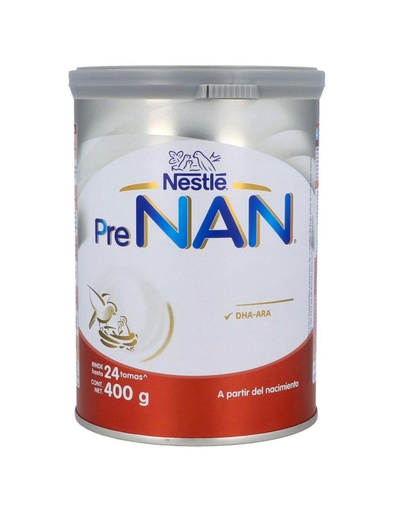 [7613031893003] Fórmula Infantil Pre NAN Nacimiento 400 G 