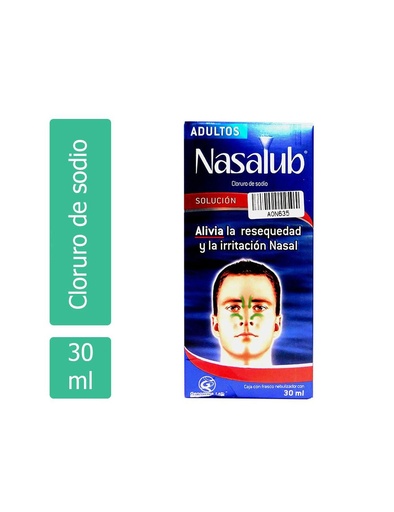 [650240015366] Nasalub Adulto Con Nebulizador Solución 30 Ml 