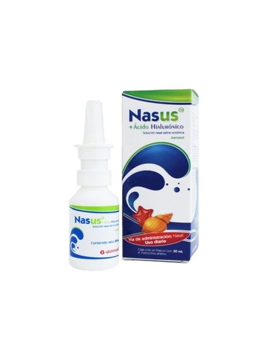 [7506200700120] Nasus + Ácido Hialurónico Solución Nasal Aerosol 30 Ml 