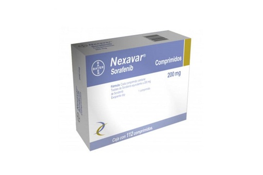 [7501318690356] Nexavar 200 Mg 112 Tabletas 