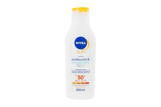 [4005900259974] Protector Nivea Sun Piel Sensible FPS50 200 Ml 