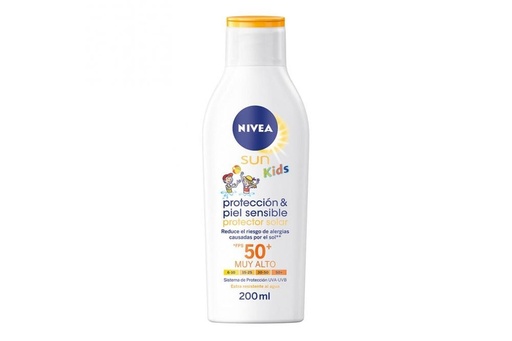 [4005808944422] Protector Nivea Sun Kids Piel Sensible FPS50 200 Ml 