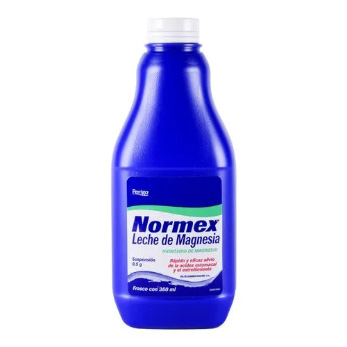 [7501109760541] Leche Magnesia Normex Suspensión 360 Ml 