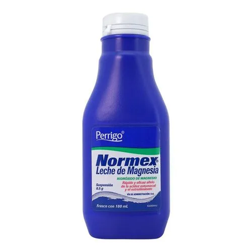 [7501109790029] Leche Magnesia Normex Suspensión 180 Ml 