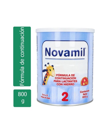 [7501318628441] Novamil 2 6-12 Meses Lata Con 800 G