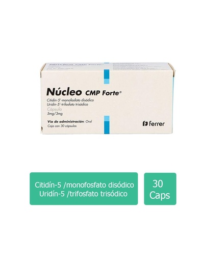 [7503007704658] Núcleo C.M.P. Forte 5/3 Mg 30 Cápsulas 