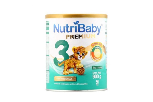 [7501300407481] Nutribaby Premium 3 1 A 3 Años 900 G 
