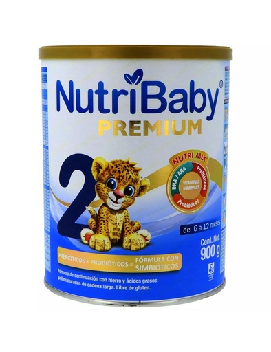 [7501300407450] Nutribaby Premium 2 6 A 12 M 900 G 