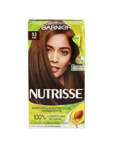 [7501027209566] Tinte Garnier Nutrisse 53 Nuez 