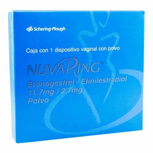 [7501409201041] Nuvaring 11.7 / 2.7 Mg Dispositivo Vaginal Pieza 