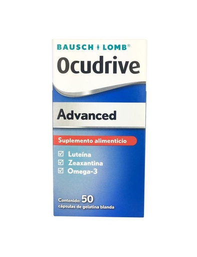 [324208465509] Ocudrive Advanced Suplemento Alimenticio 50 Cápsulas 