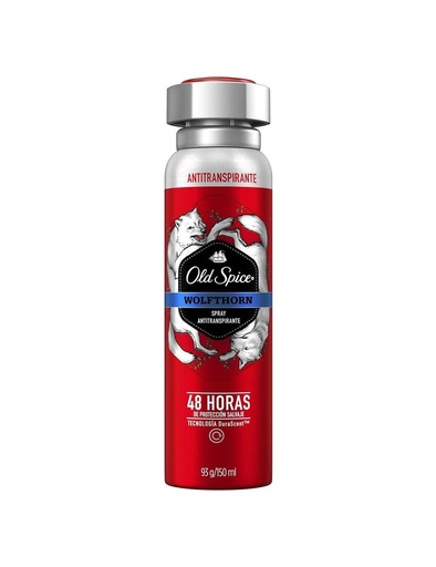 [7506309839141] Desodorante Old Spice Wolfthorn Antitranspirante Spray 150 Ml 
