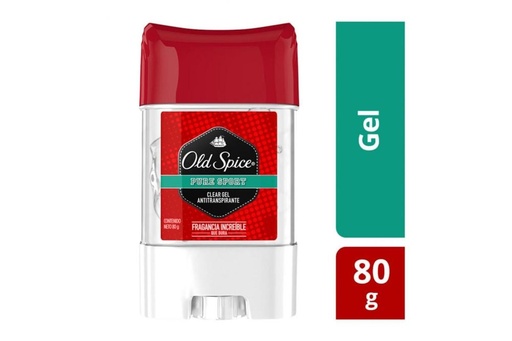 [7506309806075] Desodorante Old Spice Pure Sport Gel 80 G 