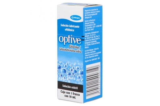 [7501201400710] Optive Solución Oftálmica 10 Ml 