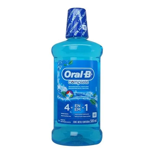 [7501086453016] Enjuague Bucal Oral B Complete Menta 500 Ml 