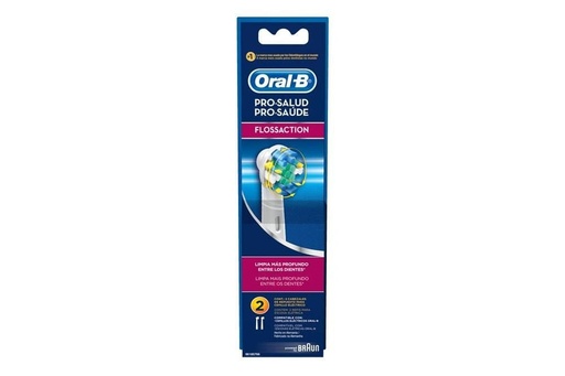 [4210201038733] Repuesto Cepillo Oral B Floss Eléctrico 2 Piezas 