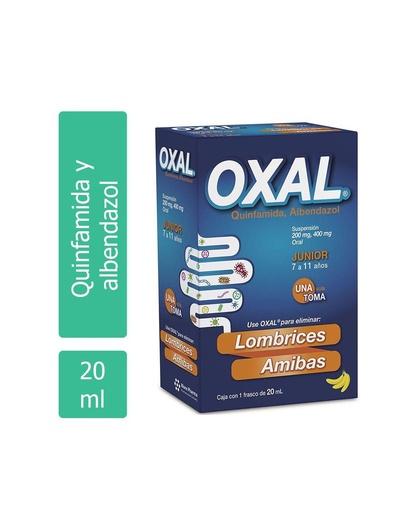 [7501086300143] Oxal 200/400 Mg Suspensión 20 Ml 