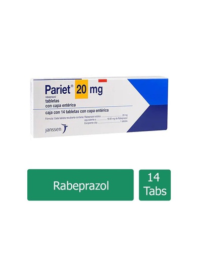 [7501109901890] Pariet 20 Mg 14 Tabletas 