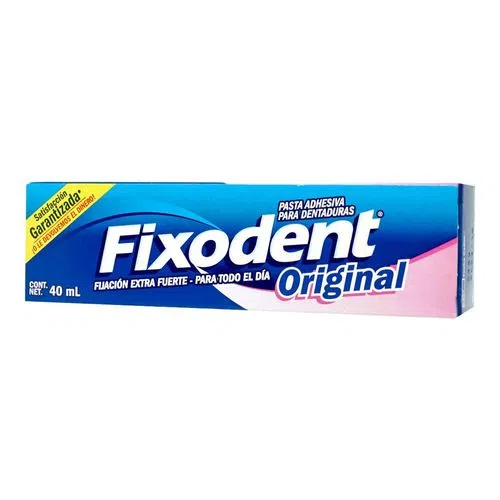 [5000174305449] Pasta Adhesiva Dentadura Fixodent Orginal 40 Ml 