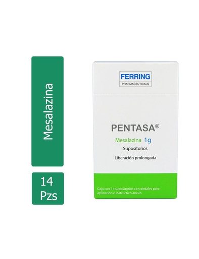 [7503000883749] Pentasa 1 G 14 Supositorios 