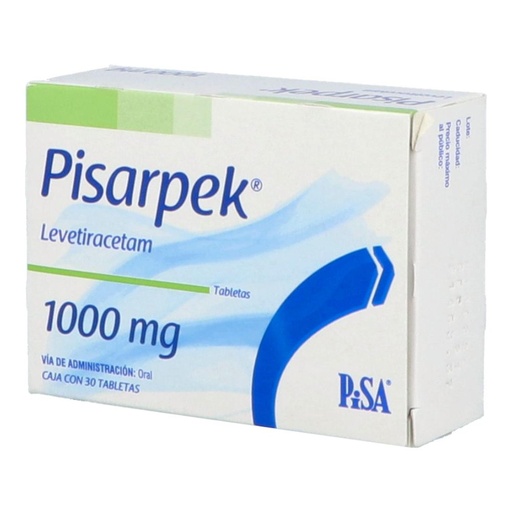 [7501125161278] Pisarpek 1000 Mg 30 Tabletas 