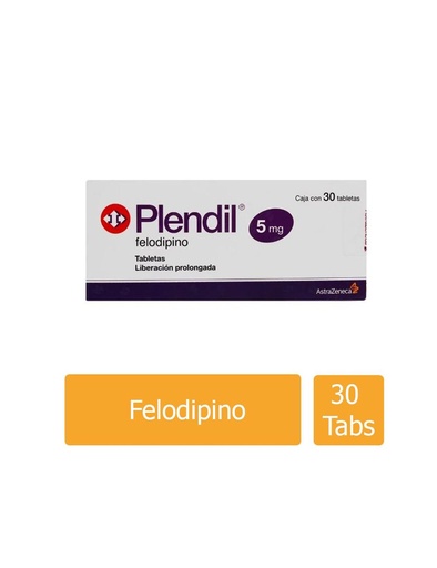[7501098611862] Plendil 5 Mg 30 Tabletas 