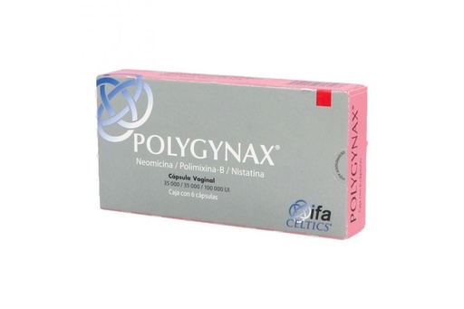 [7501249603166] Polygynax 35/35/100000 UI Vaginales 6 Cápsulas 